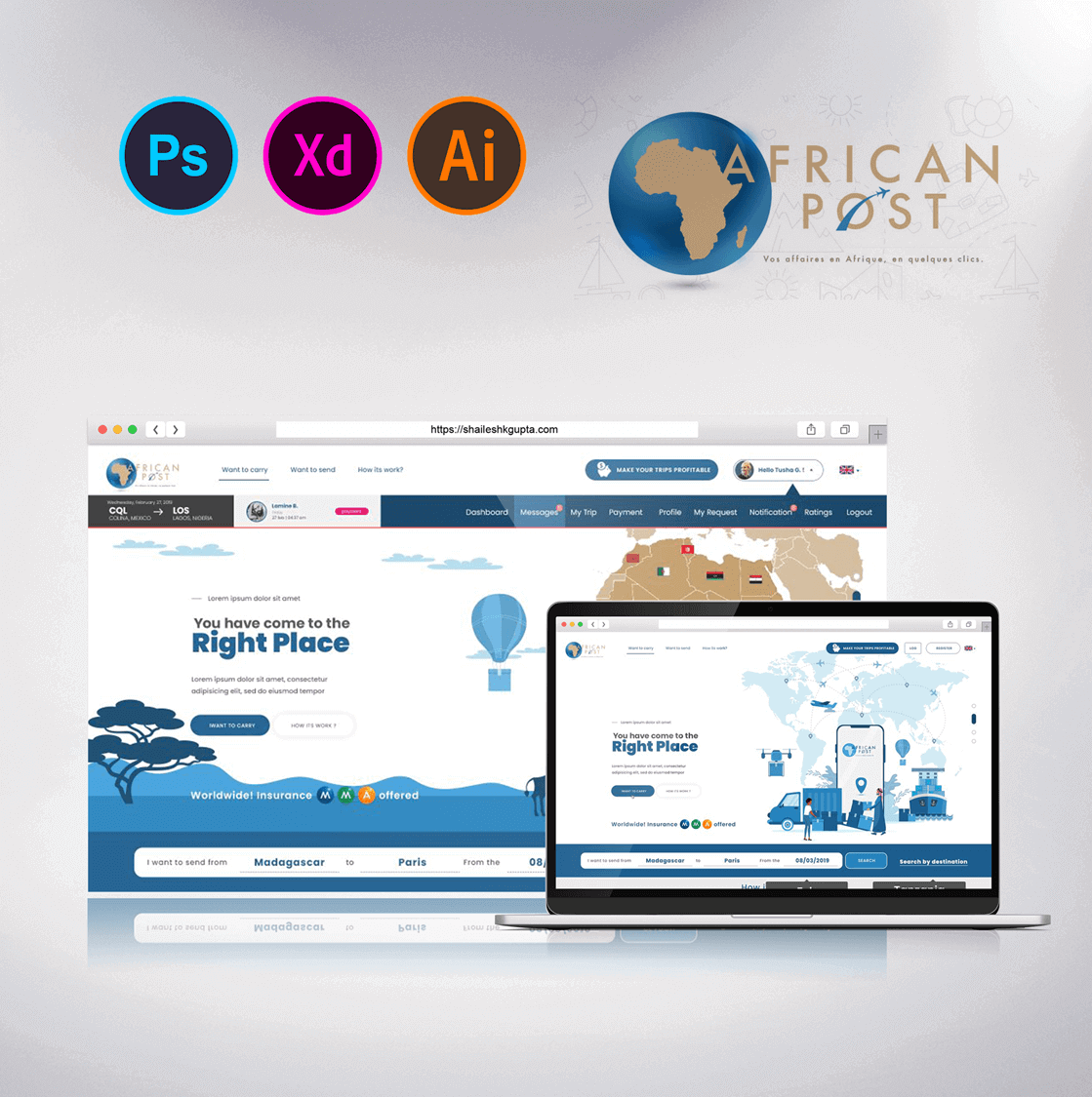African Post Website